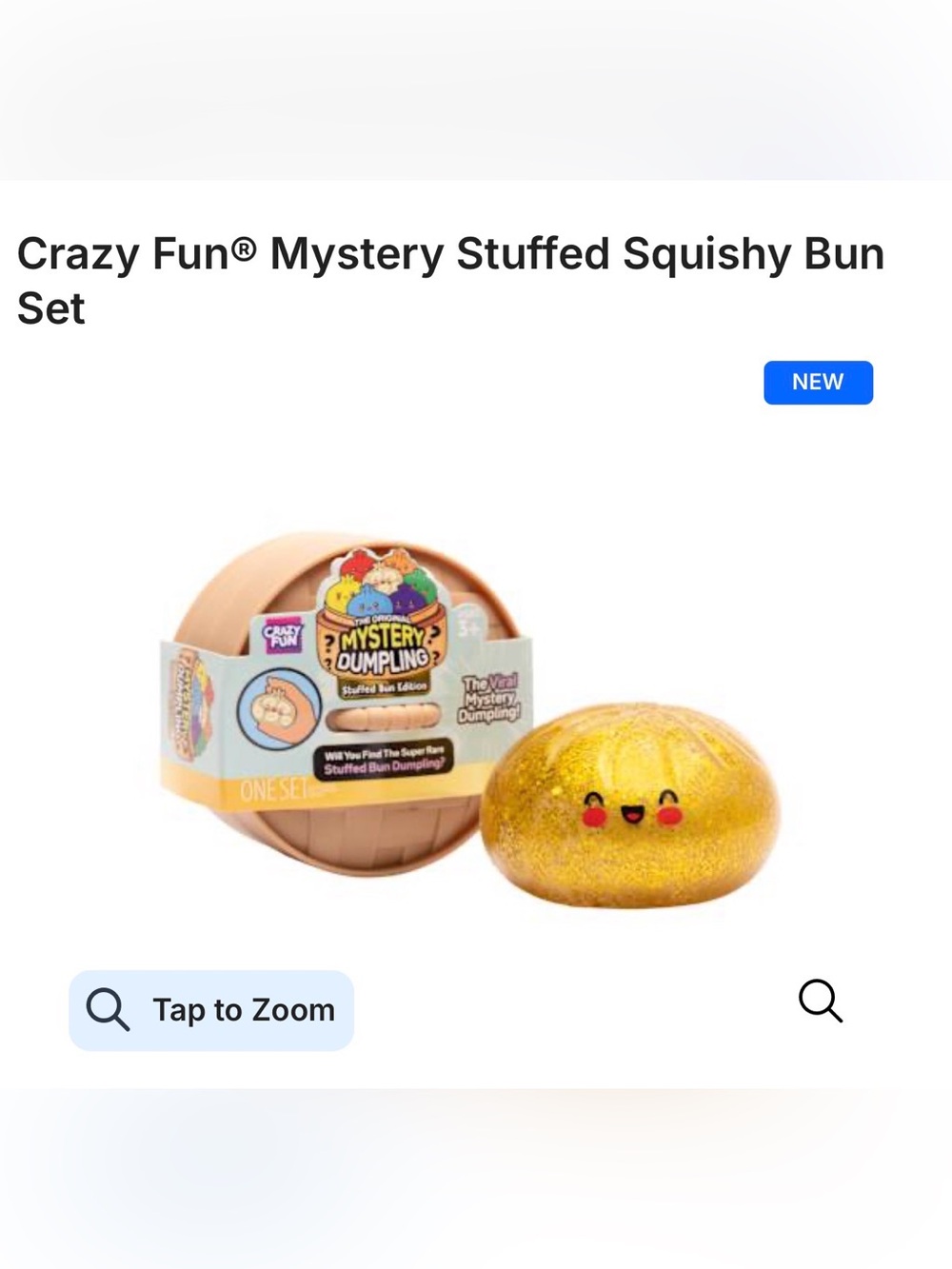 RMS Crazy Fun Mystery Bao Bun Dumpling Squishy